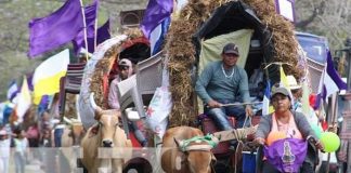 Foto: Últimas carretas peregrinas ya en Ochomogo, Rivas / TN8