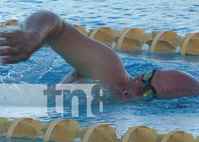 2 Managua: Realizan 1er Campeonato Nacional de Natación en Piscinas Michelle Richardson