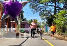 Managua: Familias del Georgino Andrade inauguran 8 cuadras de calles asfaltadas Managua: Familias del Georgino Andrade inauguran 8 cuadras de calles asfaltadas