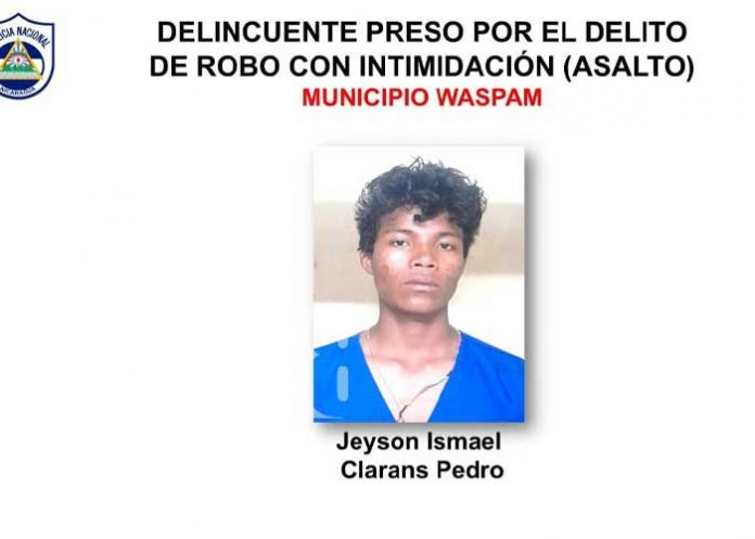 Foto: Policía Nacional ocupa droga a un abastecedor en Waspam / TN8