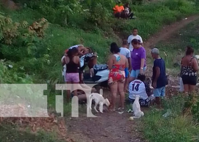 Corn Island: Mujeres lesionadas al caer con todo y motocicleta en la 'Bajada de la Muerte'