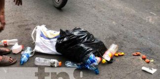 Motociclista atropella a peatón en el barrio Monseñor Lezcano en Managua