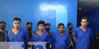 Policía de Nicaragua pone tras las rejas a delincuentes en Masaya y Chinandega
