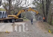 Inicia la reparación la Carretera El Jobo-Matiguás inicia la reparación la Carretera El Jobo-Matiguás