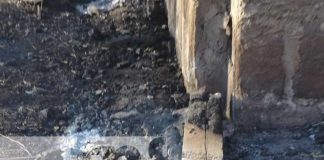Casa deshabitada toma fuego de la nada en Nandaime