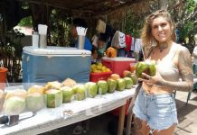 Los “Cocos Locos” una bebida única de la Isla de Ometepe Foto: Los “Cocos Locos” una bebida única de la Isla de Ometepe / TN8