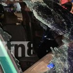 Motociclista lesionado, tras impactar contra un vehículo en Juigalpa Motociclista lesionado, tras impactar contra un vehículo en Juigalpa