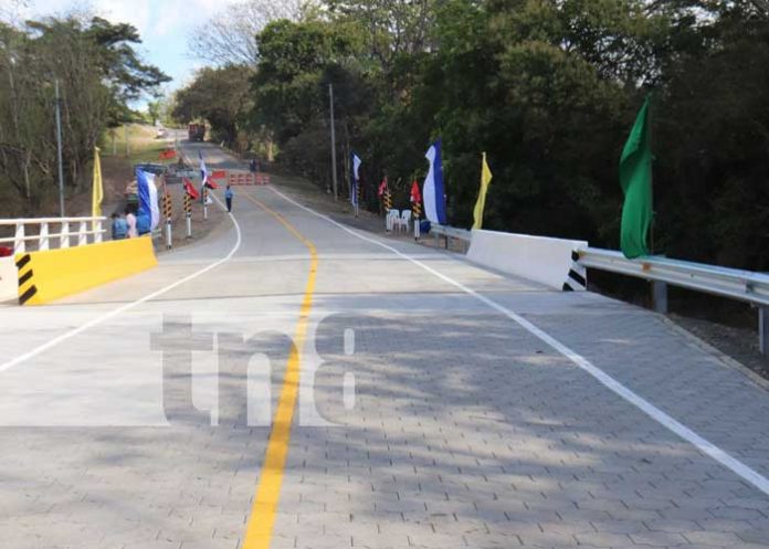 Foto: Inauguran nuevo puente “El Naranjal” en La Libertad, Chontales / TN8