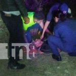 Foto: Un bache en la carretera provoca accidente de un motociclista, en Ocotal / TN8