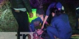 Foto: Un bache en la carretera provoca accidente de un motociclista, en Ocotal / TN8