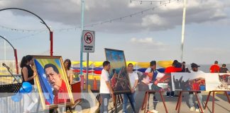 Foto: Puerto Salvador Allende honra a Chávez y a las mujeres nicaragüenses / TN8