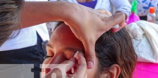 Mujeres comerciantes de Masaya participaron en festival de embellecimiento