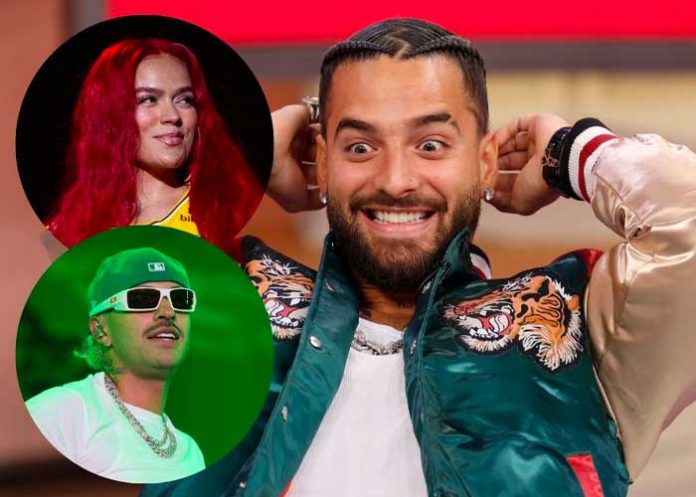 4 Maluma responde si entre Karol G y Feid existe una relación