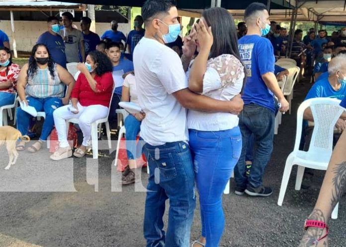 Otorgan convivencia familiar a hombres y mujeres de Granada y Matagalpa