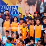 Academias deportivas de la Alcaldía de Managua rinden homenaje a Hugo Chávez Academias deportivas de la Alcaldía de Managua rinden homenaje a Hugo Chávez