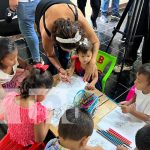 Niños y niñas de Managua en concurso de pintura en el Arboretum Nacional