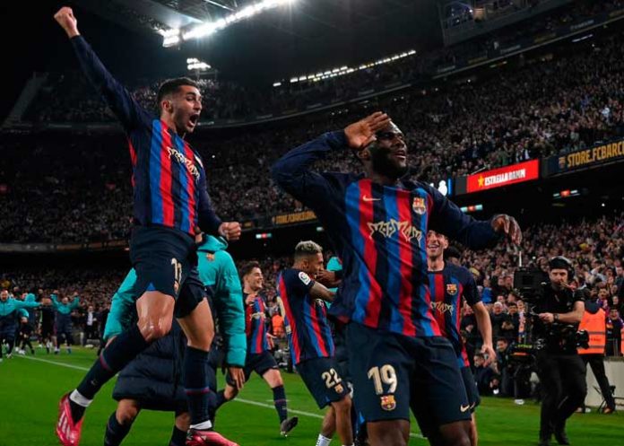 Barcelona barcelona, kessie, clásico, español,