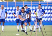 Nicaragua a partido crucial ante San Vicente en Managua nicaragua, entrenamiento, fútbol, nicaragua,