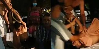 Hondureña lleva amarrado a su hijo al hospital 