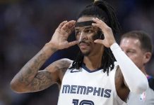 Memphis, grizzlies, Ja, Morant