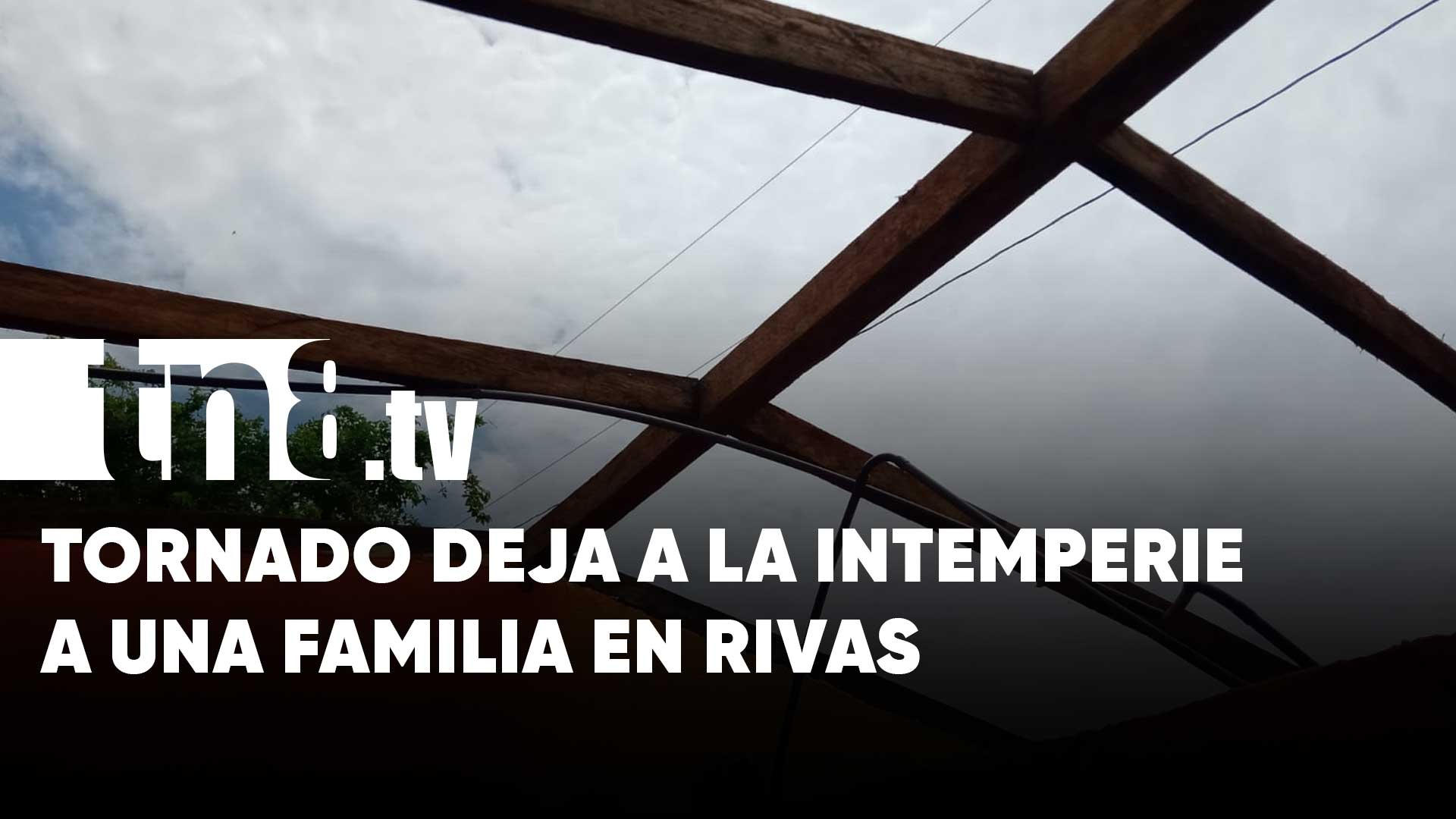 Tornado deja en la calle a una familia en Buenos Aires, Rivas | TN8.ni