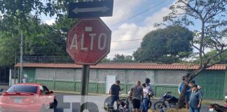Foto: Accidente de tránsito en sector de la Clínica Don Bosco, Managua / TN8