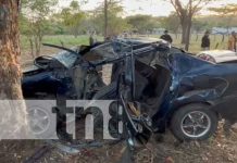 Muere cuarta víctima de fatal accidente en el municipio Belén, Rivas Foto: Cuarta víctima de brutal accidente en Rivas pierde la vida / TN8