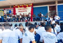 MINED Boaco celebra 231 aniversario del Natalicio del Gral. José Dolores Estrada Foto: Concierto escolar en honor al General José Dolores Estrada en Boaco / TN8