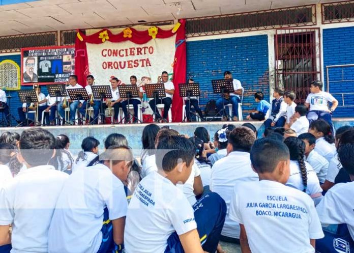 boc-3 Foto: Concierto escolar en honor al General José Dolores Estrada en Boaco / TN8