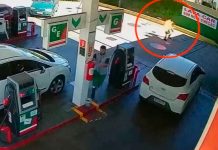 Casi queda «chicharroneado»: Le prendió fuego en una gasolinera de Brasil ¡Imágenes fuertes! Rocía con gasolina a cliente y le prende fuego en Brasil