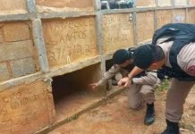 ¡Corrió con suerte! La rescatan tras ser enterrada viva en cementerio de Brasil ¡Corrió con suerte! La rescatan tras ser sepultada viva en cementerio de Brasil