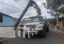 Managua «con todos los fierros» inicia limpieza de cauces Foto: Limpieza de cauces en Managua / TN8
