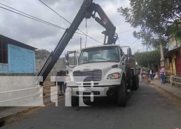 Foto: Limpieza de cauces en Managua / TN8