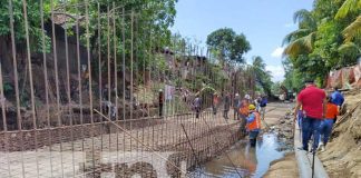 Foto: Construcción de cauce en el barrio Waspán Norte, Managua / TN8