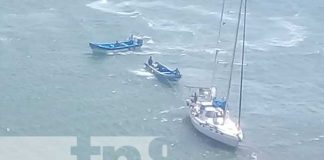 Foto: Rescate de cuatro extranjeros que quedaron a la derevia en San Juan del Sur / TN8