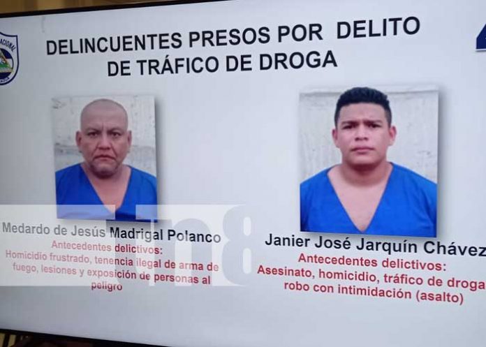 Foto: Incautación de cocaína en el Mercado Roberto Huembes, Managua / TN8