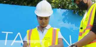 Foto: Stefany García, la mejor estudiante técnica de construcción en Nicaragua / TN8