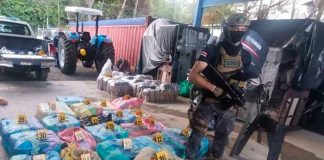 Caen dos nicaragüenses con más de una tonelada de cocaína en Costa Rica