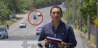 Foto: Imprudencias captadas en vivo desde la Cuesta El Plomo / TN8