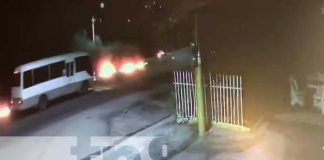 Foto: Momentos de la tragedia en la Cuesta El Plomo, Managua / TN8