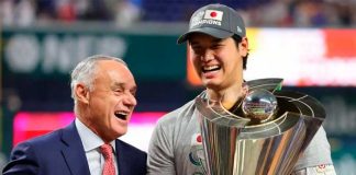 Shohei Ohtani el peloterio estrella de El Clásico Mundial de Béisbol/ Foto Referencia