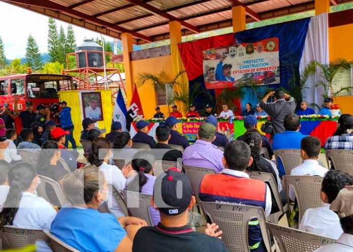 Foto: Nueva estación de bomberos para Dipilto, Nueva Segovia / TN8