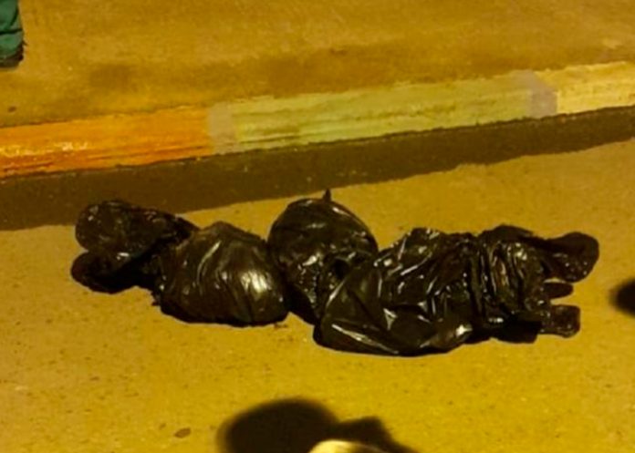 En plena calle de Ecuador dejan tres cuerpos decapitados ¡violencia al límite!