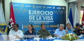 Foto: Anuncian primer ejercicio de prevención de multiamenazas de 2023 en Nicaragua / TN8