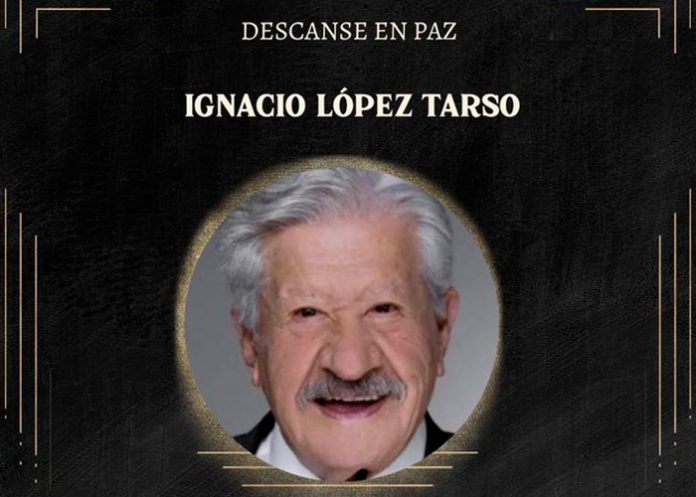 entrete3 Fallece, a sus 98 años, el célebre actor mexicano Ignacio López