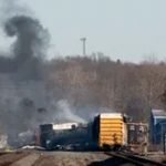 Se descarriló otro tren con sustancias peligrosas sembrando el terror en Arizona