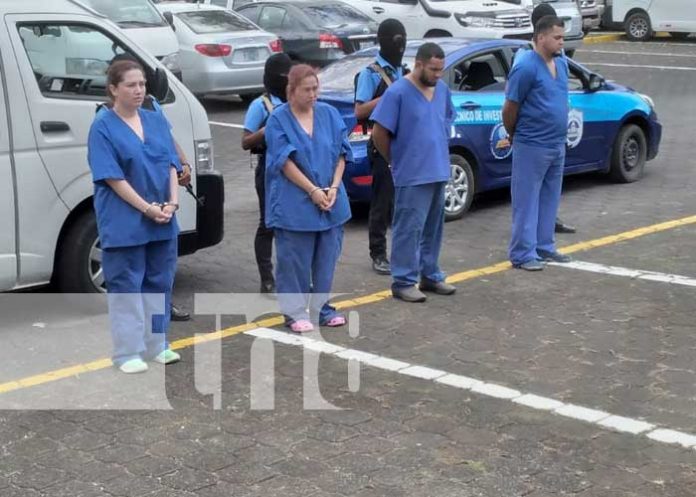 Foto: Captura de estafadores en Managua / TN8