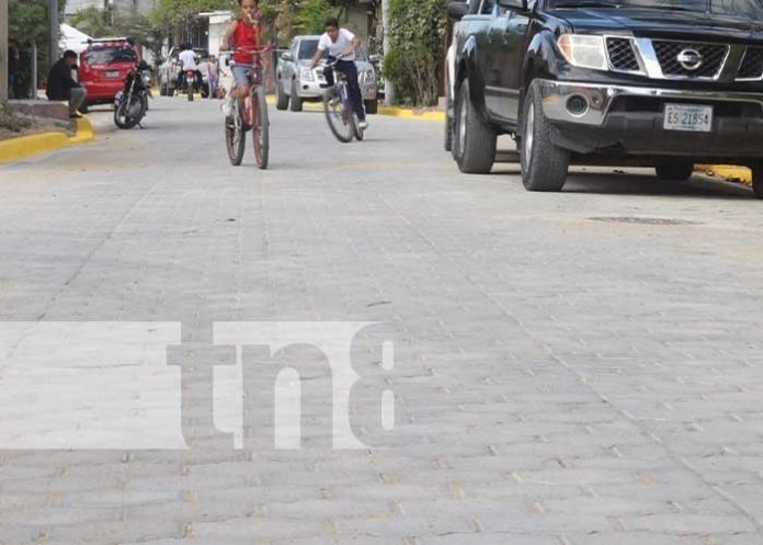 Foto: Mejoramiento de calles continúa en barrios de Estelí / TN8