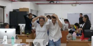 Foto: Ejercicio Multiamenzas 2023 desde las instalaciones de TN8 / TN8