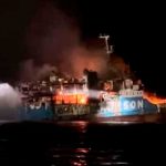 En Filipinas murieron 31 personas carbonizadas durante un incendio en un ferri En Filipinas murieron 31 personas carbonizadas durante un incendio en un ferri